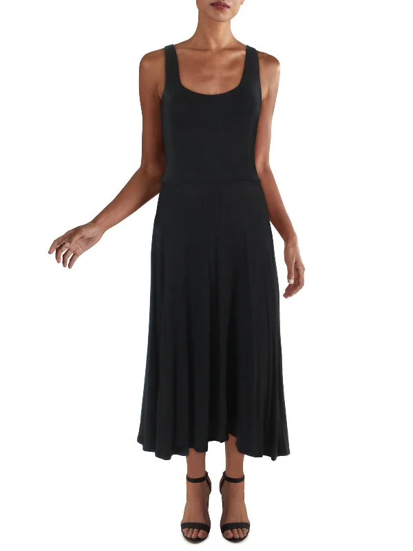 High End Designer Brands Discount Womens Jersey Maxi Slip Dress
