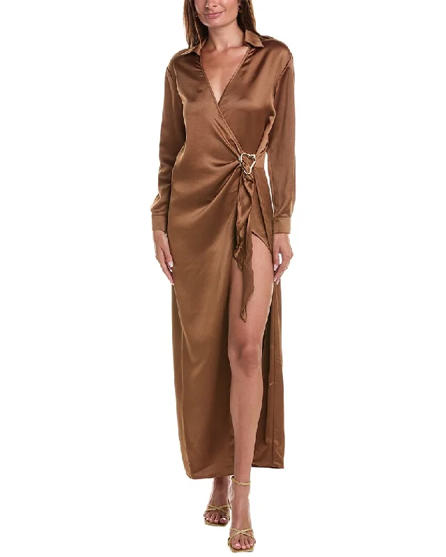 Women's Weekend Outfit BCBGMAXAZRIA Wrap Cocktail Dress