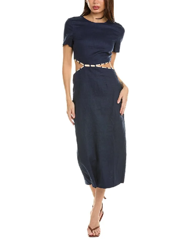 Best Sellers STAUD Matteo Linen Dress