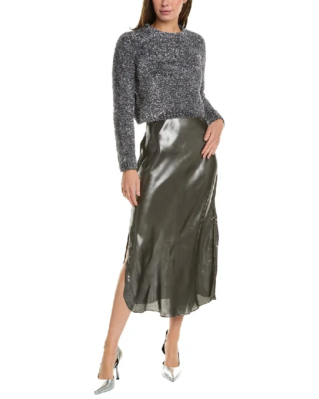 All Season Basics Discount DNU AllSaints Rosetta Tinsel Dress